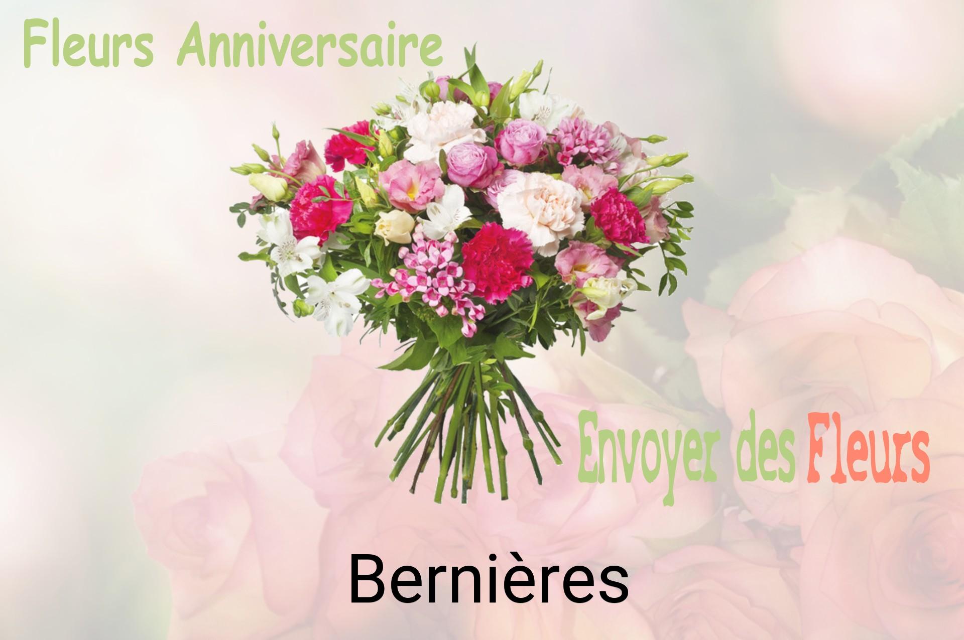 Bouquet de fleurs d’anniversaire livré à Bernières